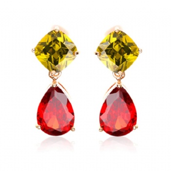 Cubic Zircon Earrings E1101