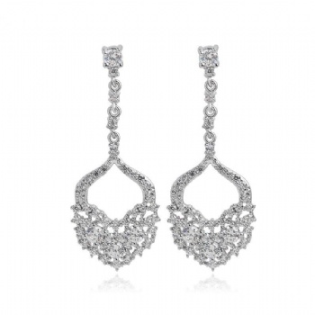 Cubic Zircon Earrings E1104