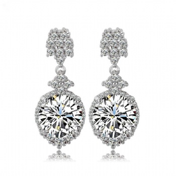 Cubic Zircon Earrings E1105