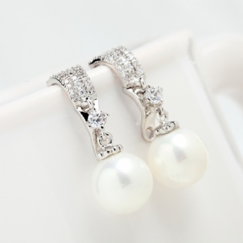 Cubic Zircon Earrings E1108