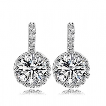 Cubic Zircon Earrings E1112