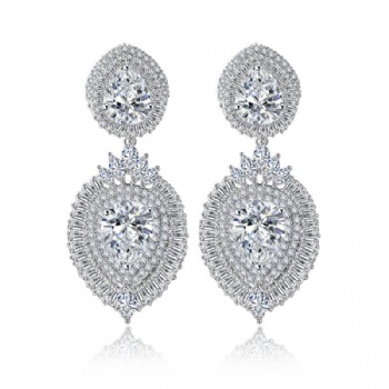 Cubic Zircon Earrings E1120