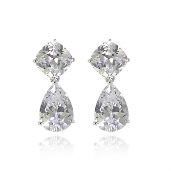 Cubic Zircon Earrings E1139