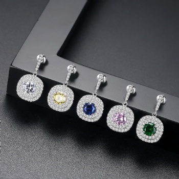 Cubic Zircon Earrings E1141