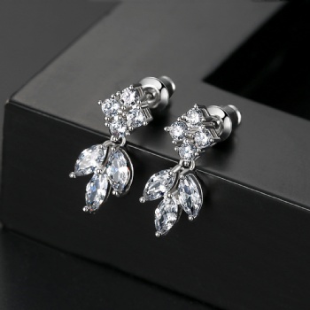 Cubic Zircon Earrings E1150