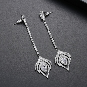 Cubic Zircon Earrings E1152