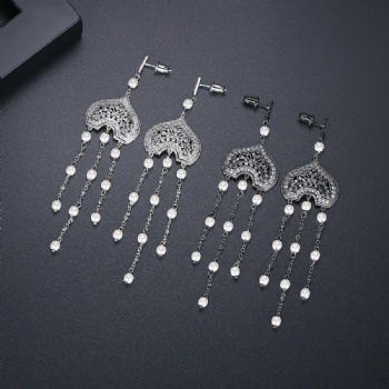 Cubic Zircon Earrings E1167