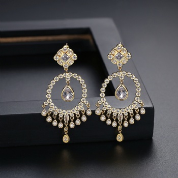 Cubic Zircon Earrings E1170