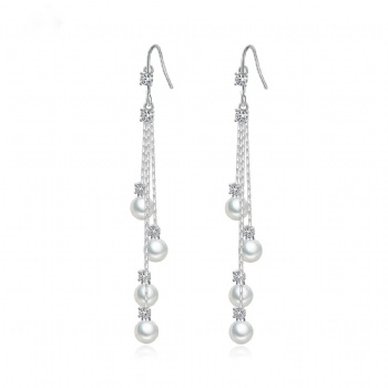 Cubic Zircon Earrings E1172