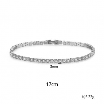 Cubic Zircon Bracelets B113