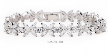 Cubic Zircon Bracelets B275