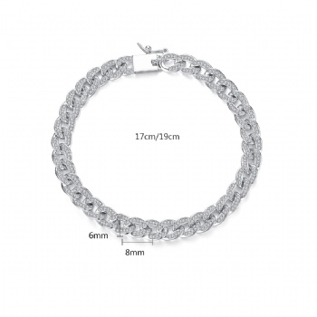 Cubic Zircon Bracelets B318