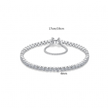 Cubic Zircon Bracelets B296