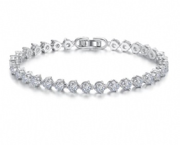 Cubic Zircon Bracelets B334