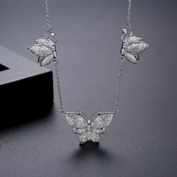 Cubic Zircon Necklace N1126