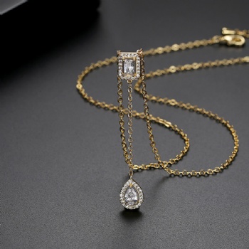 Cubic Zircon Necklace N1128