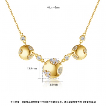 Cubic Zircon Necklace N1130