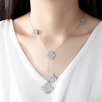 Cubic Zircon Necklace N1140