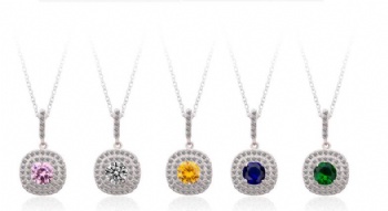 Cubic Zircon Necklace N1148