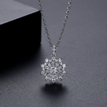 Cubic Zircon Necklace N1153