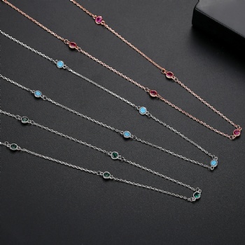 Cubic Zircon Necklace N1154