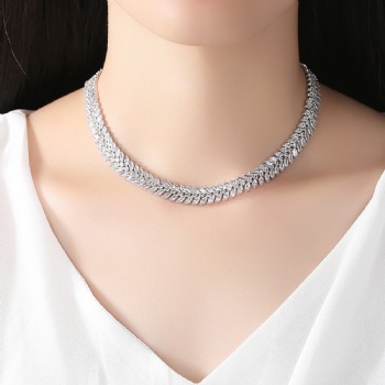 Cubic Zircon Necklace N1164