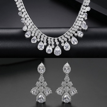 Cubic Zircon Necklace N1167