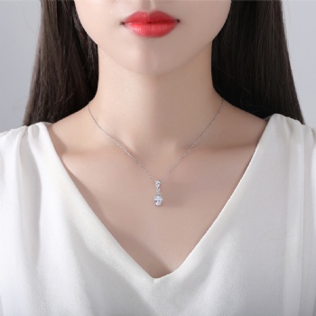 Cubic Zircon Necklace N1176