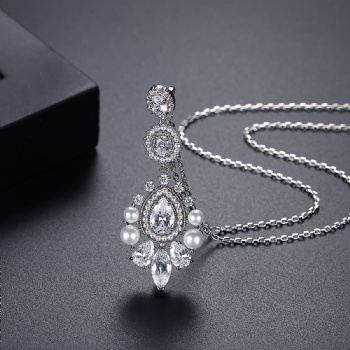 Cubic Zircon Necklace N1142