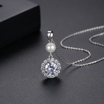 Cubic Zircon Necklace N1177