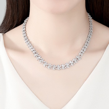 Cubic Zircon Necklace N1180