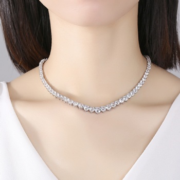 Cubic Zircon Necklace N1185