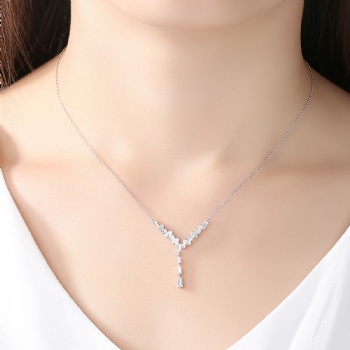 Cubic Zircon Necklace N1190