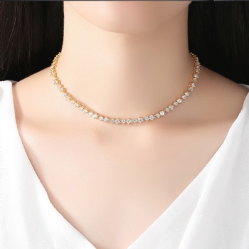 Cubic Zircon Necklace N1146