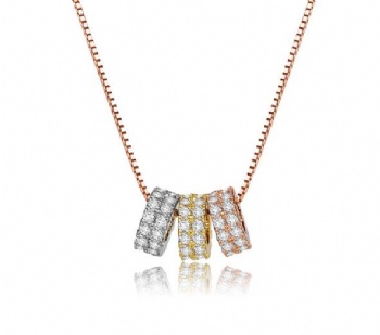 Cubic Zircon Necklace N1199