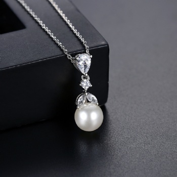 Cubic Zircon Necklace N12012