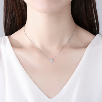 Cubic Zircon Necklace N12015