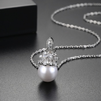 Cubic Zircon Necklace N12022