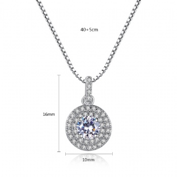 Cubic Zircon Necklace N12034