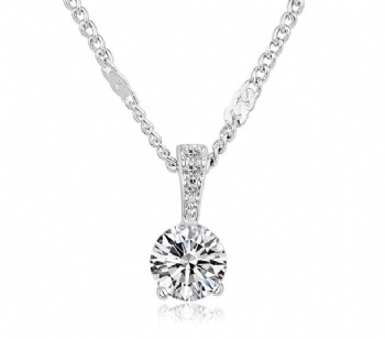 Cubic Zircon Necklace N12043