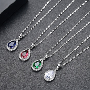 Cubic Zircon Necklace N12048