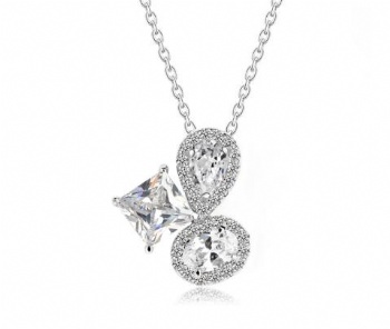 Cubic Zircon Necklace N12050