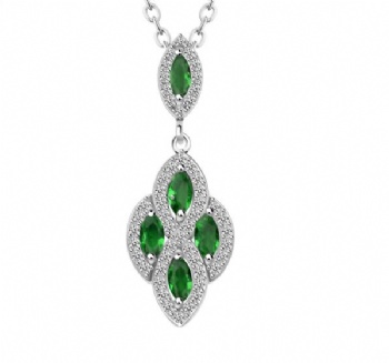 Cubic Zircon Necklace N12052