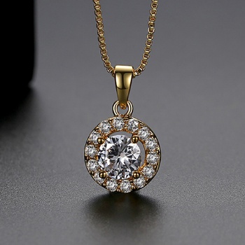 Cubic Zircon Necklace N12055