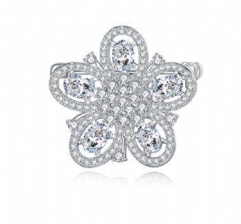 Cubic Zircon Brooch BR010