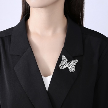 Cubic Zircon Brooch BR012