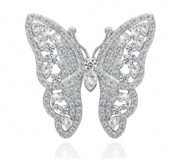 Cubic Zircon Brooch BR024