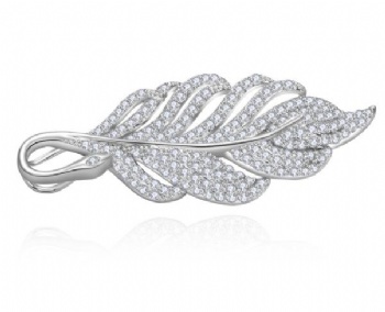 Cubic Zircon Brooch BR031