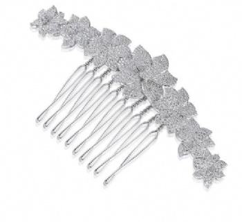 Cubic-Zircon-Hair-comb-HC52