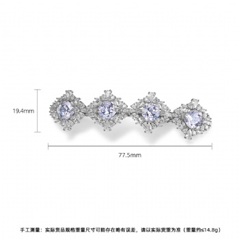 Cubic Zircon Hairpin HP2030